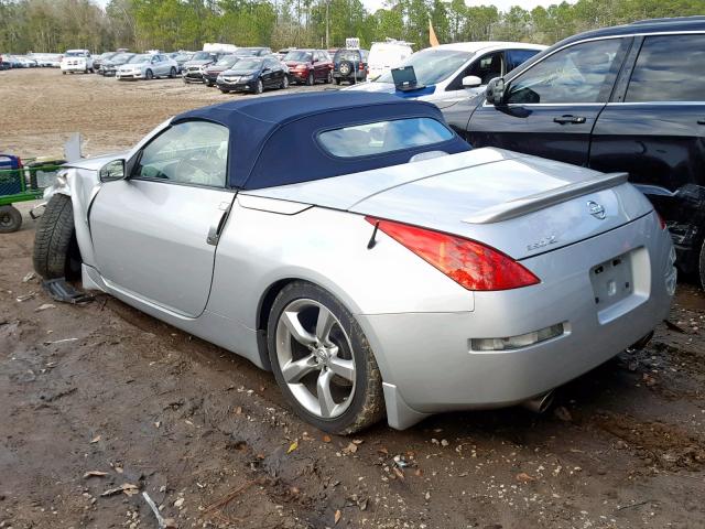 JN1AZ36A46M450945 - 2006 NISSAN 350Z ROADS SILVER photo 3