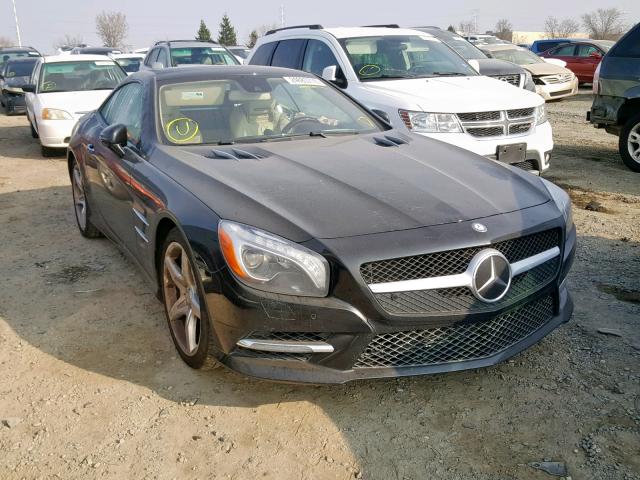 WDDJK7DA7EF023263 - 2014 MERCEDES-BENZ SL 550 BLACK photo 1