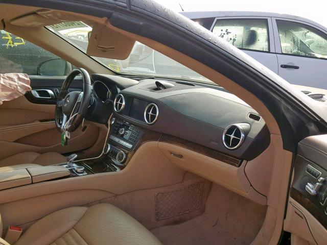 WDDJK7DA7EF023263 - 2014 MERCEDES-BENZ SL 550 BLACK photo 5