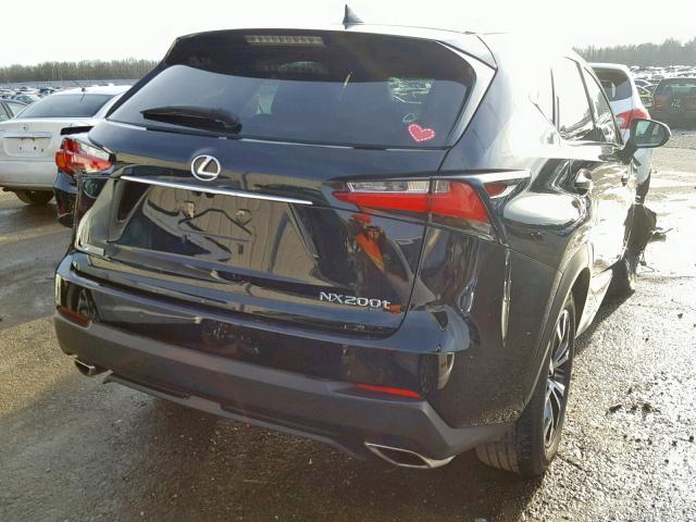 JTJBARBZ2F2012988 - 2015 LEXUS NX 200T BLACK photo 4