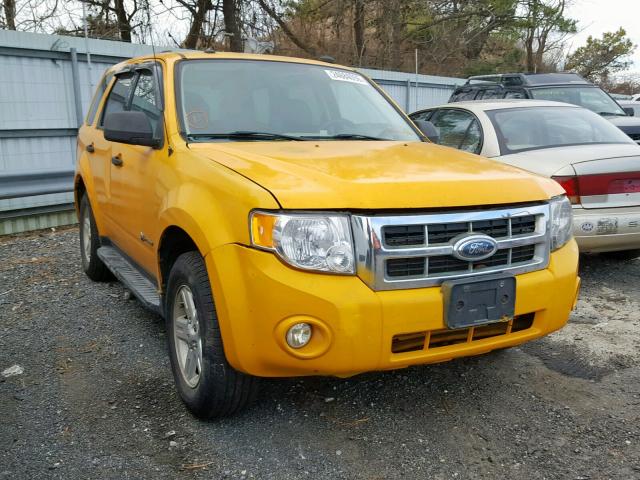 1FMCU4K33AKA13536 - 2010 FORD ESCAPE HYB YELLOW photo 1