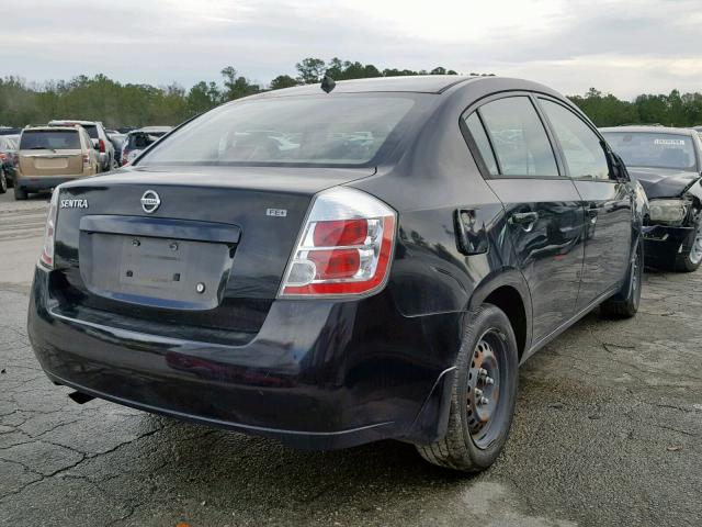 3N1AB61E19L692056 - 2009 NISSAN SENTRA 2.0 BLACK photo 4