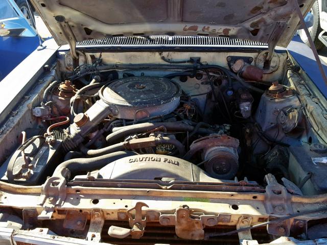 1FABP35X7DK177236 - 1983 FORD FAIRMONT F BLUE photo 7