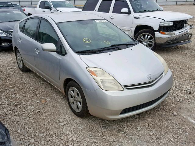 JTDKB22U557006518 - 2005 TOYOTA PRIUS SILVER photo 1