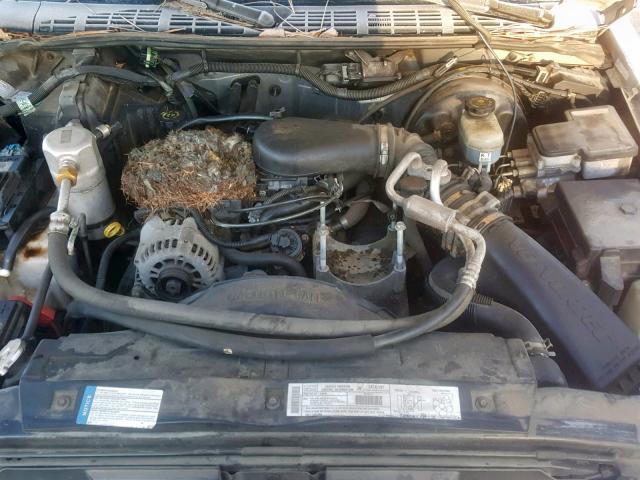 1GNCS13W3Y2132125 - 2000 CHEVROLET BLAZER TAN photo 7