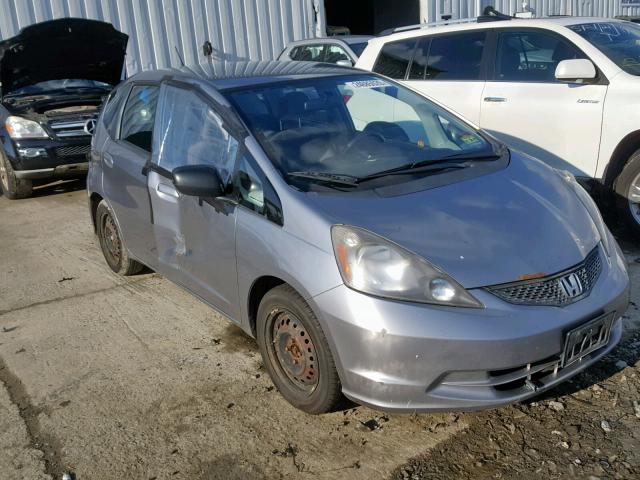 JHMGE88279S005698 - 2009 HONDA FIT SILVER photo 1