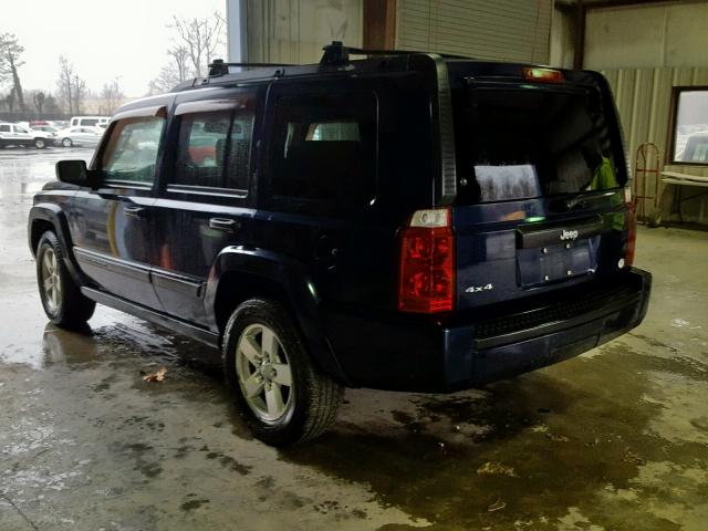 1J8HG48K76C175602 - 2006 JEEP COMMANDER BLUE photo 3