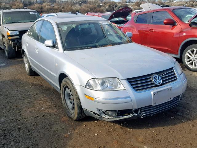 WVWRH63B21P193504 - 2001 VOLKSWAGEN PASSAT GLX 银色 照片 1