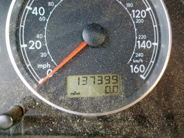 WVWRH63B21P193504 - 2001 VOLKSWAGEN PASSAT GLX 银色 照片 8