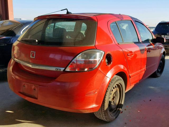 W08AR671285057030 - 2008 SATURN ASTRA XE RED photo 4