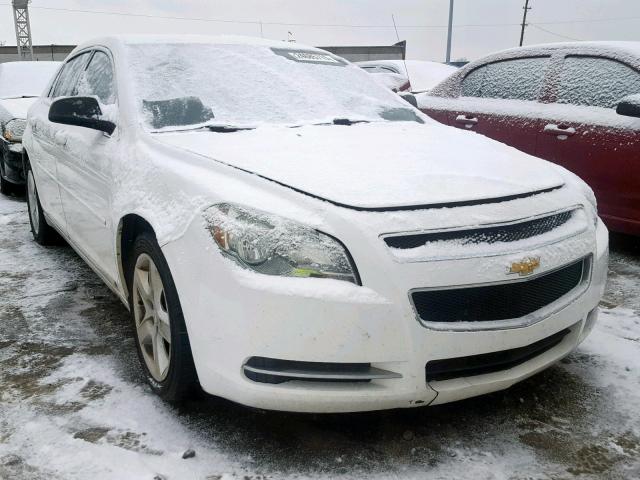 1G1ZG57B394186347 - 2009 CHEVROLET MALIBU LS თეთრი ფოტო 1