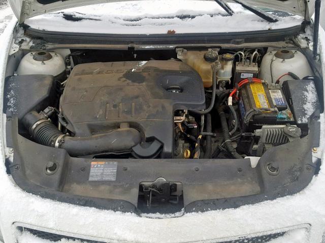 1G1ZG57B394186347 - 2009 CHEVROLET MALIBU LS თეთრი ფოტო 7