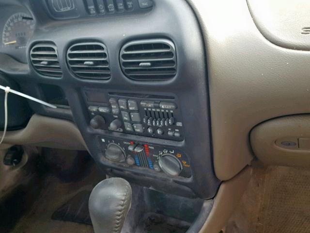 1G2WP52K61F146925 - 2001 PONTIAC GRAND PRIX BURN photo 9