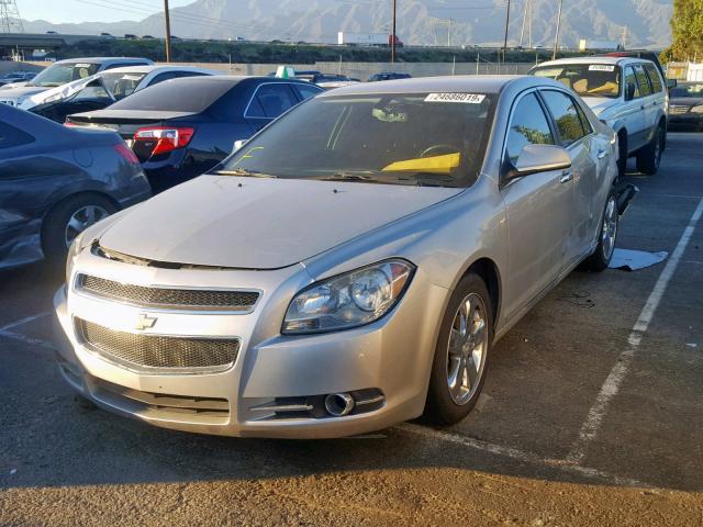 1G1ZK57B98F264115 - 2008 CHEVROLET MALIBU LTZ SILVER photo 2