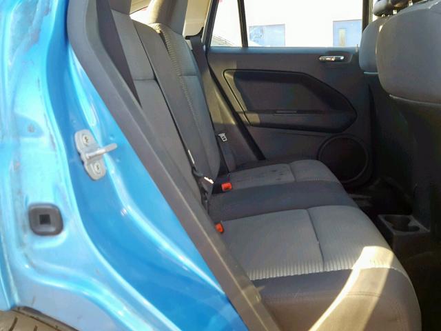 1B3HB48AX9D162551 - 2009 DODGE CALIBER SX BLUE photo 6