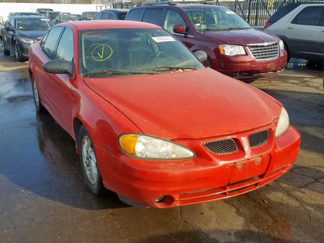 1G2NF52E43C178754 - 2003 PONTIAC GRAND AM S RED photo 1