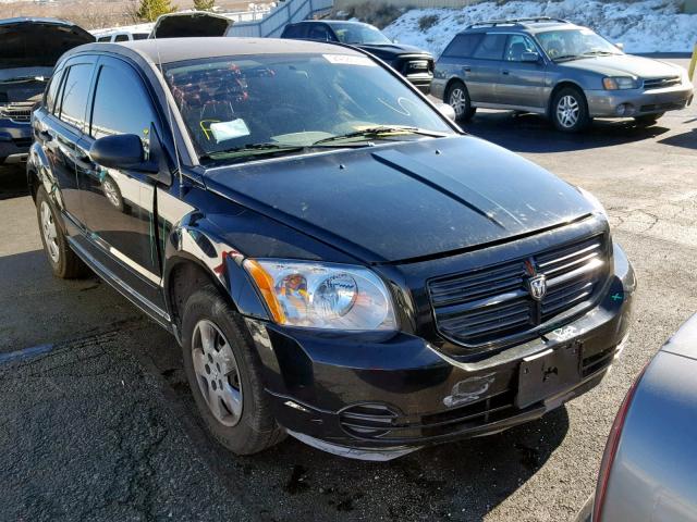 1B3HB28B27D269605 - 2007 DODGE CALIBER BLACK photo 1