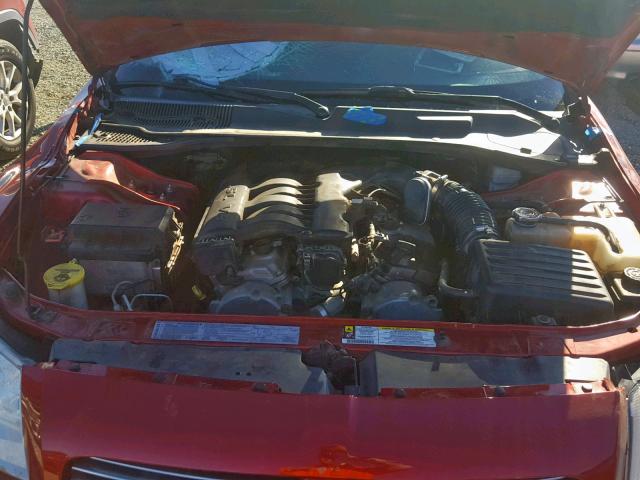 2D4FV47V76H462793 - 2006 DODGE MAGNUM SXT RED photo 7