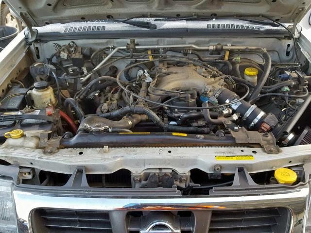 1N6ED27Y6YC421875 - 2000 NISSAN FRONTIER C SILVER photo 7