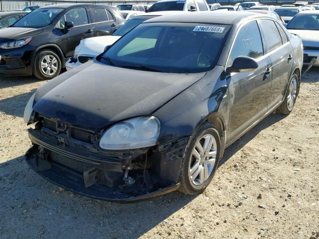 3VWEF71K87M165375 - 2007 VOLKSWAGEN JETTA WOLF BLACK photo 2