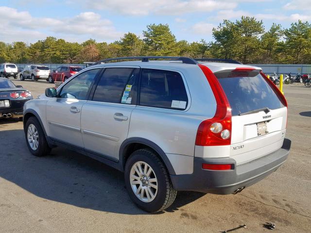 YV4CZ852861255278 - 2006 VOLVO XC90 V8 SILVER photo 3