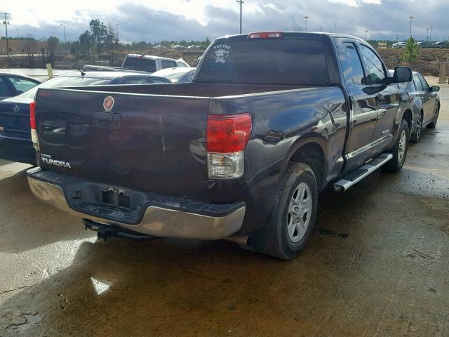 5TFRU5F15CX026758 - 2012 TOYOTA TUNDRA DOU BLACK photo 4