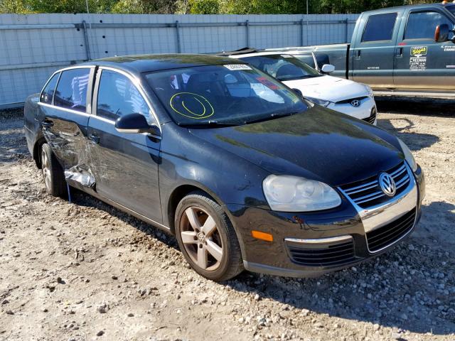 3VWRM71K38M193996 - 2008 VOLKSWAGEN JETTA SE BLACK photo 1