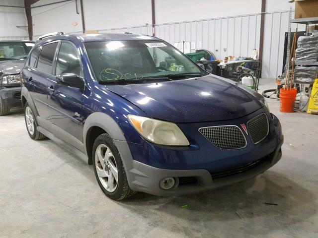 5Y2SL63865Z440019 - 2005 PONTIAC VIBE BLUE photo 1