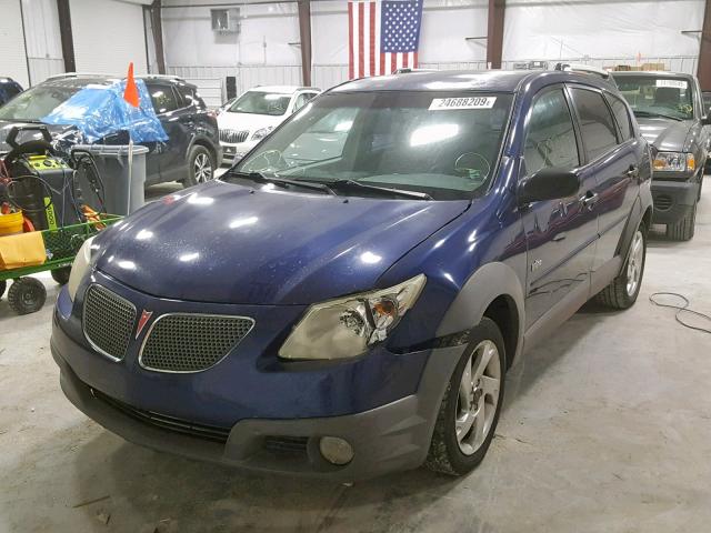 5Y2SL63865Z440019 - 2005 PONTIAC VIBE BLUE photo 2