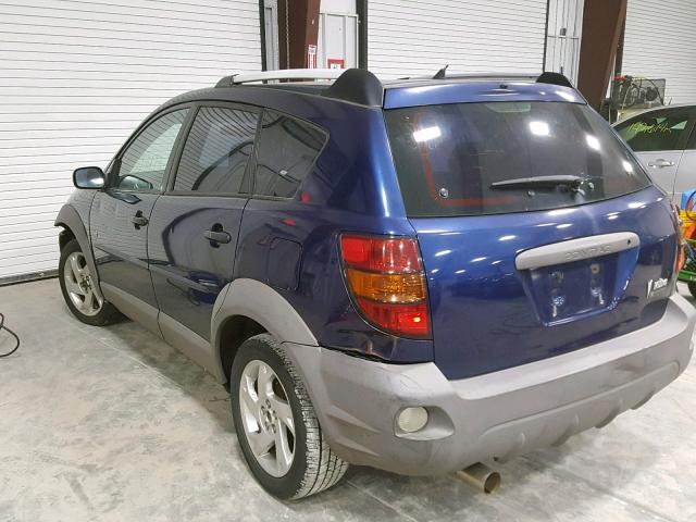 5Y2SL63865Z440019 - 2005 PONTIAC VIBE BLUE photo 3