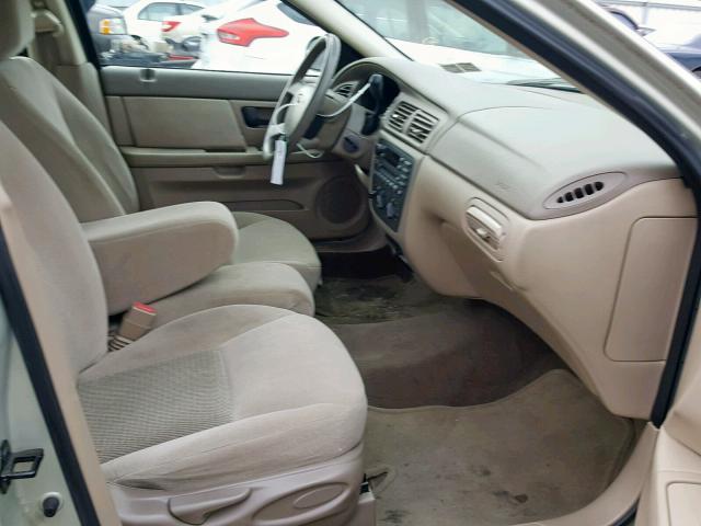 1FAFP55S54G156003 - 2004 FORD TAURUS SES BEIGE photo 5