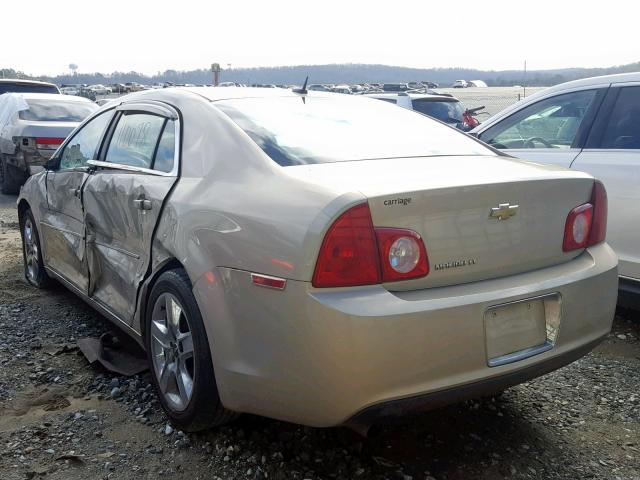 1G1ZC5EB0AF156147 - 2010 CHEVROLET MALIBU 1LT GOLD photo 10