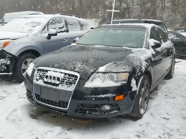 WAUEH74F16N093190 - 2006 AUDI A6 S-LINE BLACK photo 2