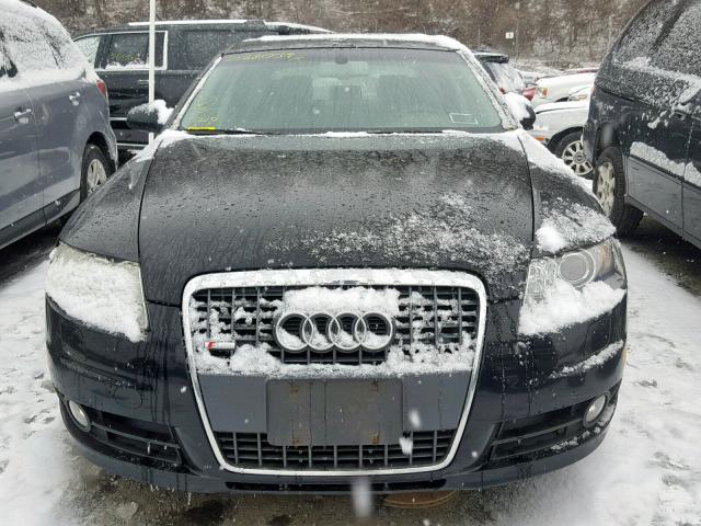 WAUEH74F16N093190 - 2006 AUDI A6 S-LINE BLACK photo 9