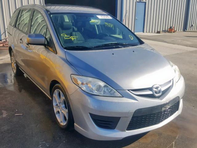 JM1CR2W32A0386552 - 2010 MAZDA 5 SILVER photo 1