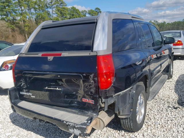 1GKES12S846183305 - 2004 GMC ENVOY XUV BLACK photo 4