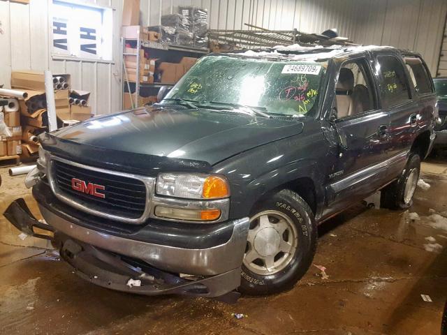 1GKEC13V16J110797 - 2006 GMC YUKON GRAY photo 2