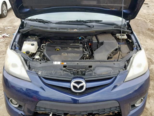 JM1CR293080323956 - 2008 MAZDA 5 BLUE photo 7