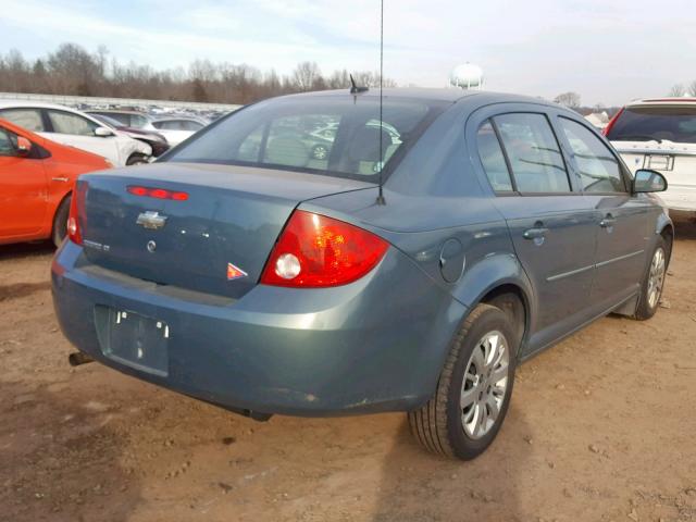 1G1AD5F53A7121535 - 2010 CHEVROLET COBALT 1LT BLUE photo 4