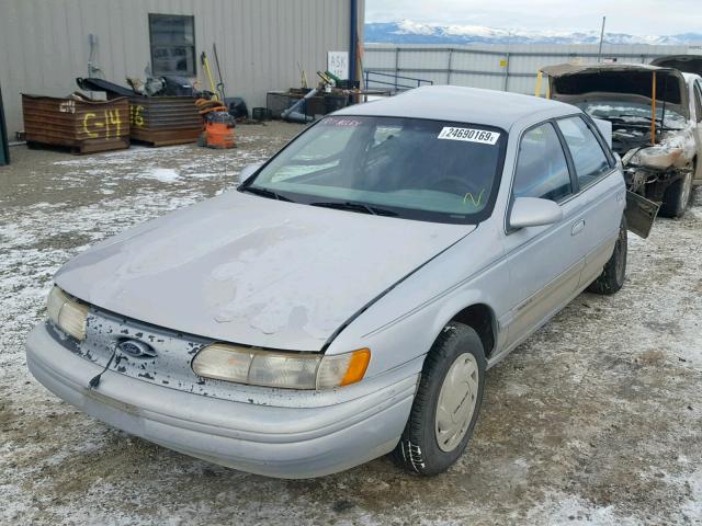 1FALP5243RG241180 - 1994 FORD TAURUS GL GRAY photo 2