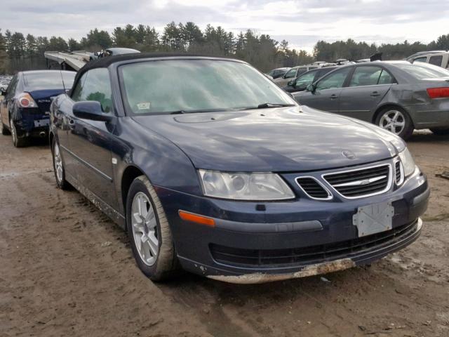 YS3FD79Y176000895 - 2007 SAAB 9-3 2.0T BLUE photo 1