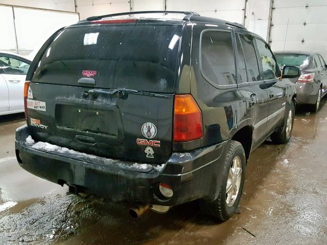 1GKDS13S862348158 - 2006 GMC ENVOY BLACK photo 4