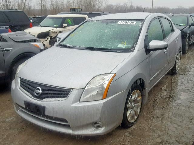 3N1AB6AP7AL629839 - 2010 NISSAN SENTRA 2.0 GRAY photo 2