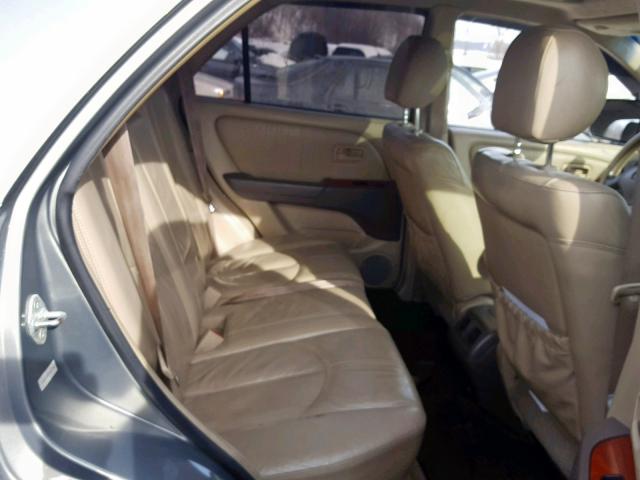 JT6GF10UXY0061798 - 2000 LEXUS RX 300 GRAY photo 6