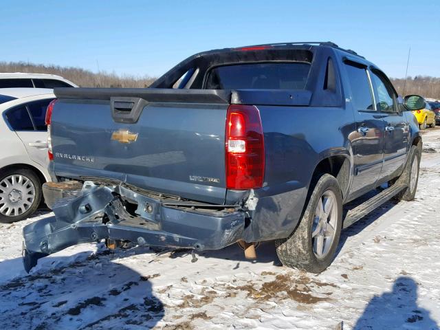3GNFK12388G100959 - 2008 CHEVROLET AVALANCHE 蓝色 照片 4