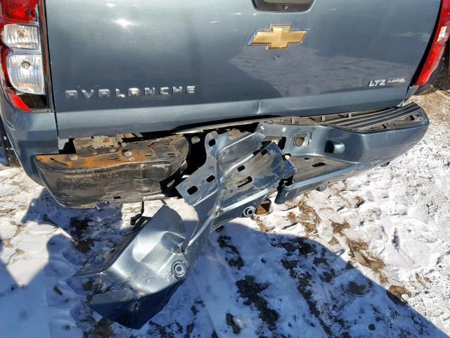 3GNFK12388G100959 - 2008 CHEVROLET AVALANCHE 蓝色 照片 9