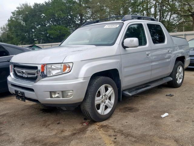 2HJYK16579H503003 - 2009 HONDA RIDGELINE SILVER photo 2