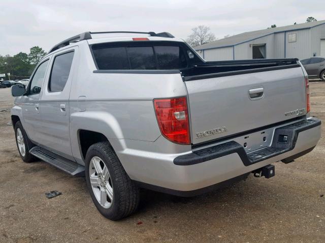 2HJYK16579H503003 - 2009 HONDA RIDGELINE SILVER photo 3