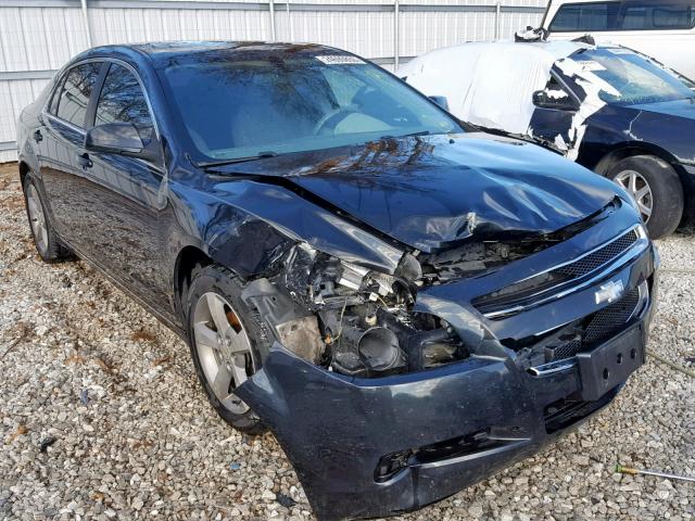 1G1ZC5EU8BF383427 - 2011 CHEVROLET MALIBU 1LT BLACK photo 1