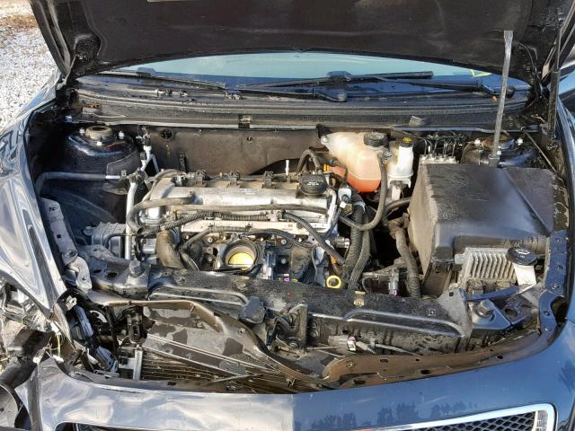 1G1ZC5EU8BF383427 - 2011 CHEVROLET MALIBU 1LT BLACK photo 7